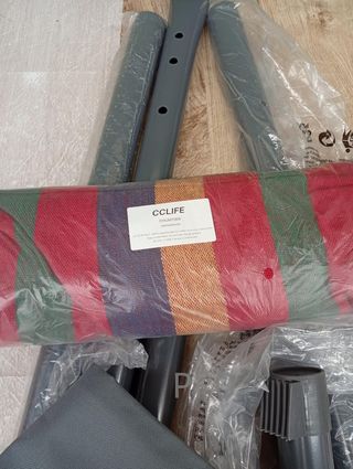 Hamaca para jardín - multicolor - CCLIFE