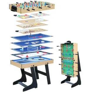 Mesa Multijuegos 15 en 1 nueva