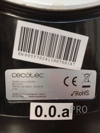 Plancha Ropa de Vapor - Fast&Furious 5055 Pro - Cecotec