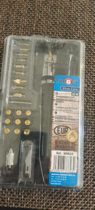 Kit pirograbador Target Blue Line 30W