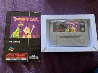 Dragon's Lair SNES PAL - Elite