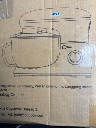 Batidora Amasadora Profesional 2000W