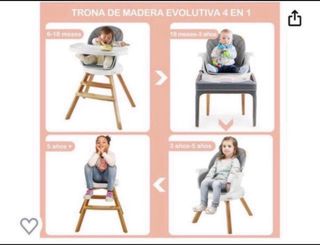 Trona evolutiva hasta los 6 años