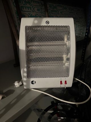 Calefactor blanco
