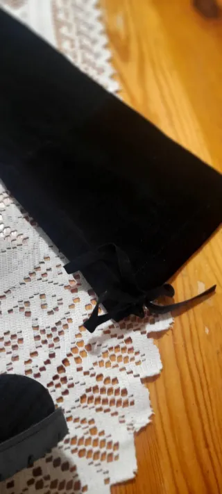 Stivali alti donna camoscio nero n.36