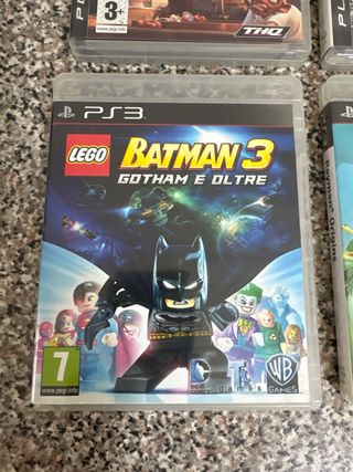 Lotto 4 Giochi PS3: Ratatouille, Virtua Fighter 5,