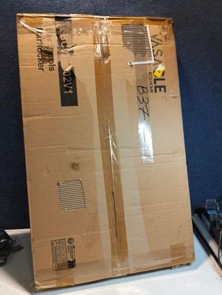 VASAGLE Set 2 Sgabelli da Bar Industriali 73 cm Grigio/Nero