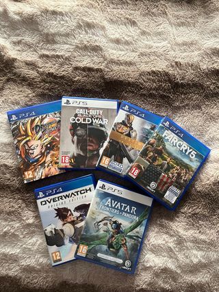 PS4/PS5 Juegos: Call of Duty, Avatar, Far Cry 5...