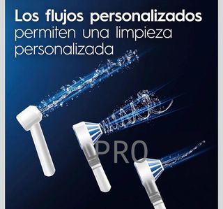 Braun Pro-1 + Irrigador Oxyjet - Cepillo Eléctrico + Irrigador Blanco Y Azul