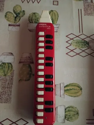 Hohner Melódica Alto Roja Antigua