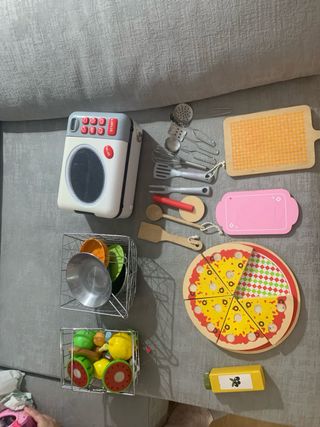 Juguetes de Cocinita: Frutas y Pan