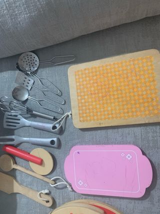 Juguetes de Cocinita: Frutas y Pan