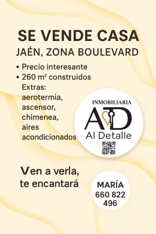 VENTA CASA JAÉN zona. boulevard