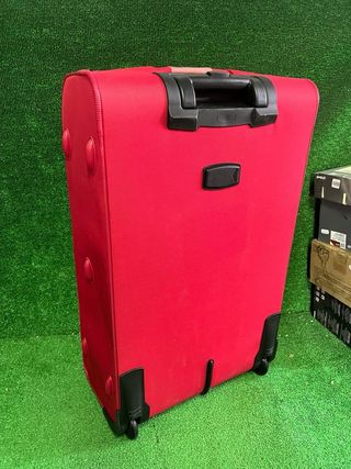 Maleta de mano Paklite roja con 2 ruedas