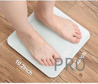 Báscula De Baño Digital RENPHO, Báscula De Peso Corporal De Alta Precisión Con Pantalla Iluminada