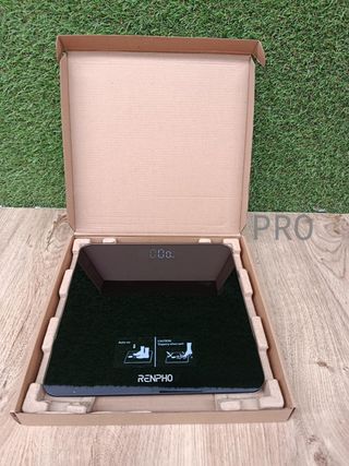 Báscula De Baño Digital RENPHO, Báscula De Peso Corporal De Alta Precisión Con Pantalla Iluminada