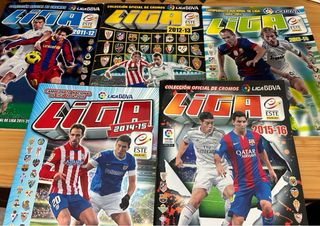 Pack Álbumes Liga BBVA 2011-2016