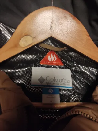 Chaqueta Columbia Talla M Marrón