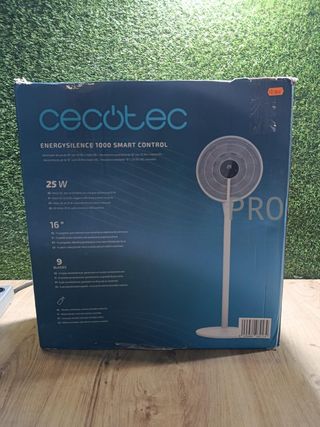 Cecotec Ventilador de Pie con Mando a Distancia Energysilence 1000 Smart Control.
