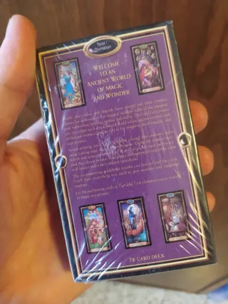 The Gilded Tarot Tarocchi Carte Deck