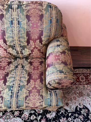 Sofá de 3 plazas estilo clásico