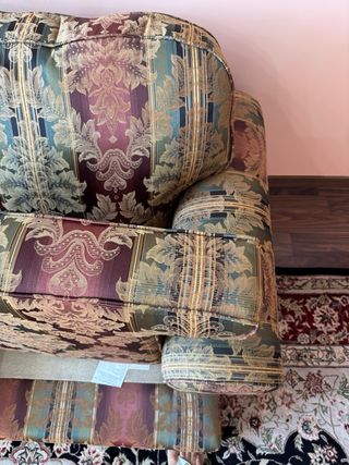 Sofá de 3 plazas estilo clásico