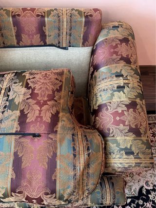 Sofá de 3 plazas estilo clásico