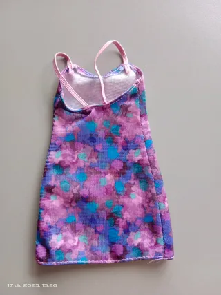 Vestido Barbie Fashionista Curvy Floral