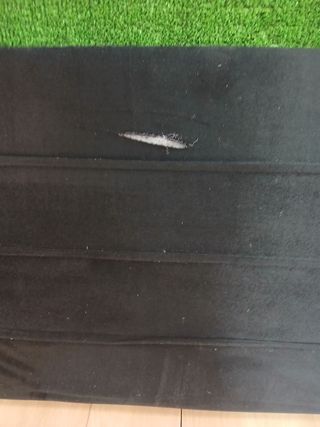 vidaXL Cabecero de terciopelo negro 90