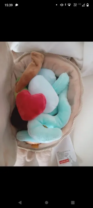 Bambola di stoffa Erwin gioco educativo