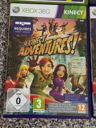 Lotto Xbox 360 Kinect Giochi