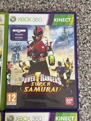 Lotto Xbox 360 Kinect Giochi