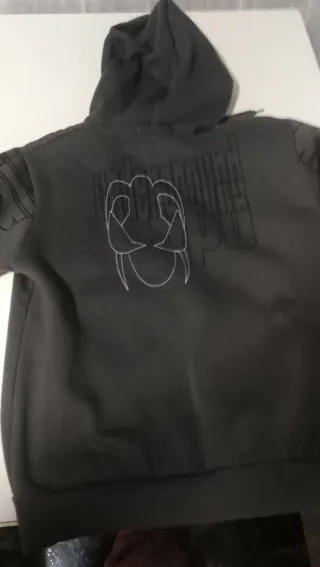 Sudadera con capucha infantil estampada