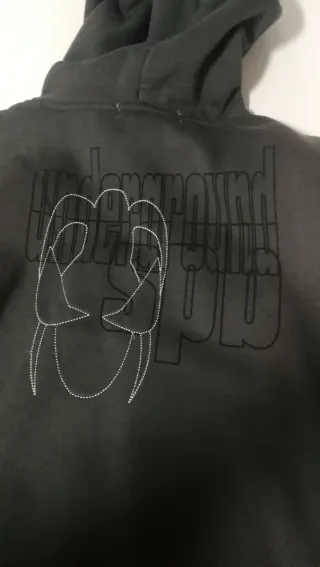 Sudadera con capucha infantil estampada