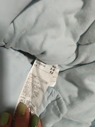 Chaqueta azul Benetton bebé