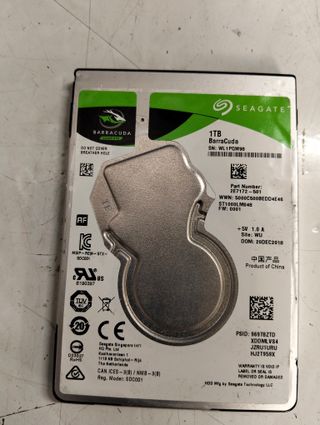 Disco Seagate Barracuda 1TB 2,5″ 5400 rpm