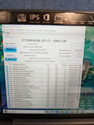 Disco Seagate Barracuda 1TB 2,5″ 5400 rpm