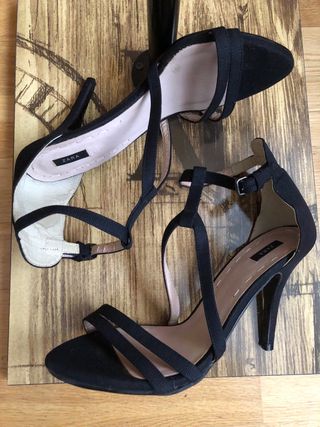 Sandalias Zara Tejido Talla 39