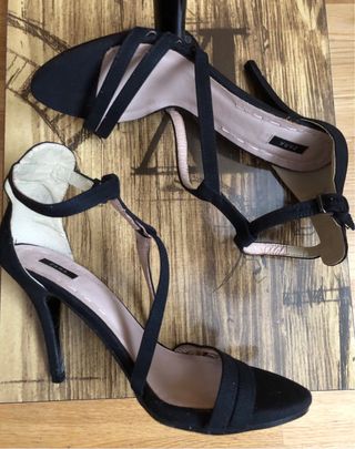 Sandalias Zara Tejido Talla 39