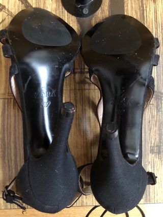 Sandalias Zara Tejido Talla 39
