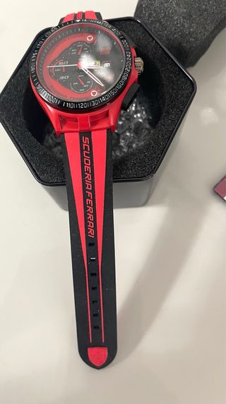 Orologio Ferrari Scuderia Cronografo Uomo Rosso