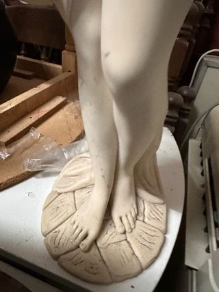 Escultura Clásica Grecorromana Mujer con Jarra