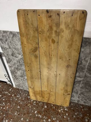 Tabla para llevar el pan a hornear