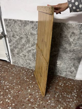 Tabla para llevar el pan a hornear