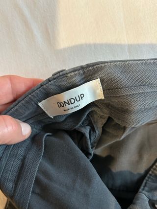 Pantaloni Dondup Uomo Grigio