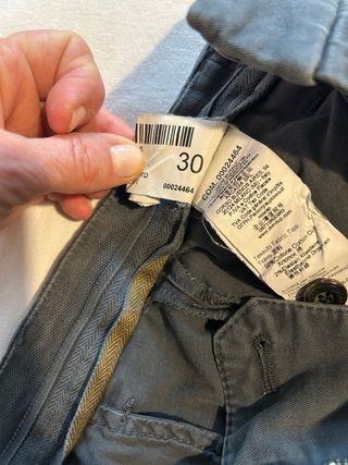 Pantaloni Dondup Uomo Grigio