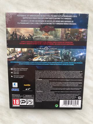 Pack Bayonetta & Vanquish Xbox One Precintado