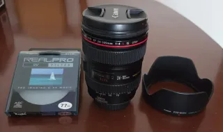 Cámara Canon EOS 7D Mark II + obj. canon 24-105mm