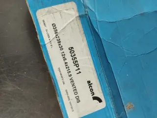 pista galfer/alcon 356mm