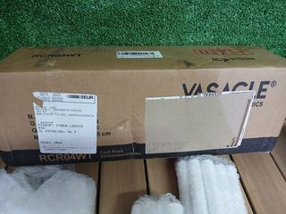 VASAGLE RCR04WT Perchero Perchero de Madera Maciza